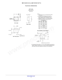 MC74VHC1G14DFT2 Datasheet Page 12