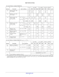 MC74VHC1GT02DT1G Datasheet Page 3