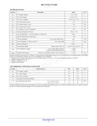 MC74VHC1GT08EDFT2G Datasheet Page 2