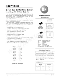 MC74VHC240DWR2 Datasheet Cover