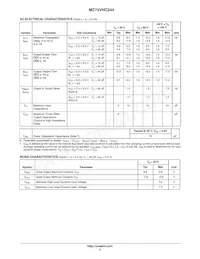 MC74VHC244MELG Datasheet Pagina 4
