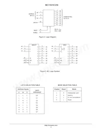 MC74VHC259DTR2G Datasheet Pagina 2