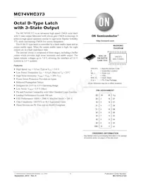 MC74VHC373MELG Datasheet Cover