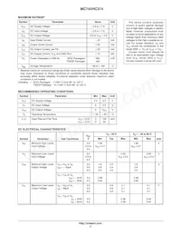 MC74VHC374MELG Datasheet Page 3