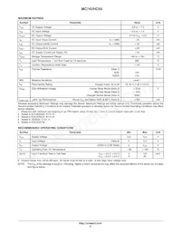 MC74VHC50MG Datenblatt Seite 2