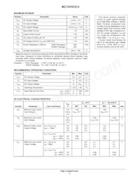 MC74VHC574DWR2 Datenblatt Seite 3