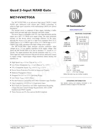 MC74VHCT00ADTR2數據表 封面