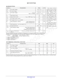 MC74VHCT00ADTR2 Datasheet Pagina 3