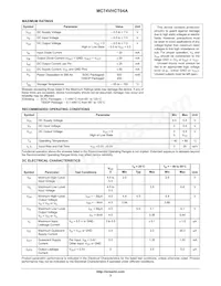MC74VHCT04AMELG Datasheet Page 3