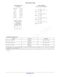 MC74VHCT125AMG Datasheet Page 2