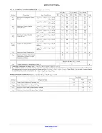 MC74VHCT125AMG Datenblatt Seite 4
