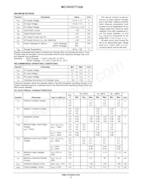 MC74VHCT132AMG Datenblatt Seite 3