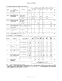 MC74VHCT259AMG Datasheet Page 5