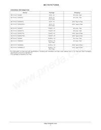 MC74VHCT259AMG Datasheet Page 7