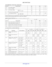 MC74VHCT32AMELG Datasheet Page 3