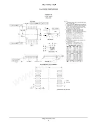 MC74VHCT86AMG Datasheet Page 5