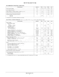 MC75174BDWR2G Datasheet Page 2