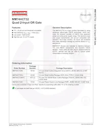 MM74HCT32N Datenblatt Seite 2