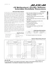 MXL1543CAI+T Datenblatt Cover