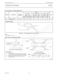 N74F32D Datasheet Page 4