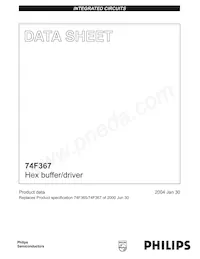 N74F367D Datasheet Page 2