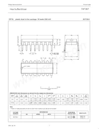 N74F367D Datasheet Page 8
