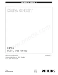 N74F74D Datasheet Page 2