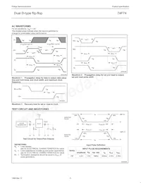 N74F74D Datasheet Page 6