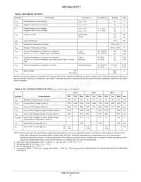 NB100LVEP17DTG Datasheet Page 4