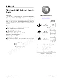 NC7S00P5 Datasheet Cover