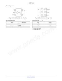 NC7S04P5X Datasheet Page 2