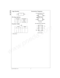 NC7SP00L6X Datasheet Page 3