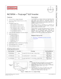 NC7SP04FHX Datasheet Pagina 2