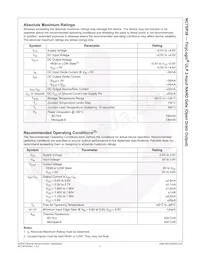 NC7SP38L6X Datasheet Page 4