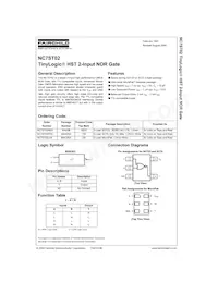 NC7ST02M5 Datasheet Page 2