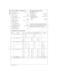 NC7SU04M5 Datasheet Page 3