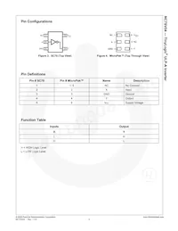 NC7SV04FHX Datasheet Page 4