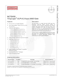 NC7SV08FHX Datasheet Page 2