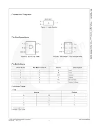 NC7SVL08L6X Datasheet Page 3