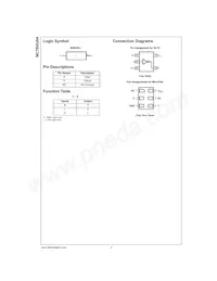 NC7SVU04L6X Datasheet Page 3