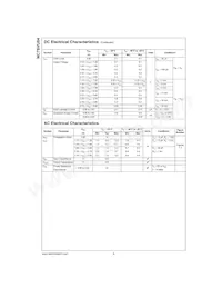 NC7SVU04L6X Datasheet Page 5