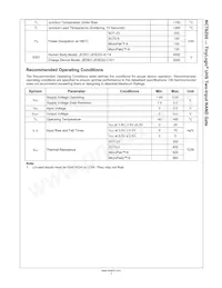 NC7SZ00M5 Datasheet Page 3