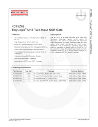 NC7SZ02M5 Datenblatt Seite 2