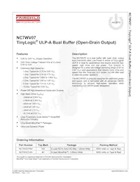 NC7WV07L6X_F065 Datasheet Page 2