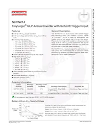 NC7WV14L6X Datasheet Page 2