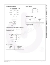 NC7WV14L6X Datasheet Page 3