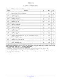 NCN5110MNTWG Datasheet Page 5