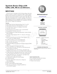 NCV7462DQ0R2G Datasheet Cover