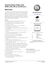 NCV7462DQ0R2G Datenblatt Cover