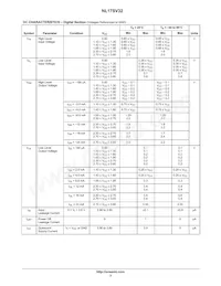 NL17SV32XV5T2數據表 頁面 3